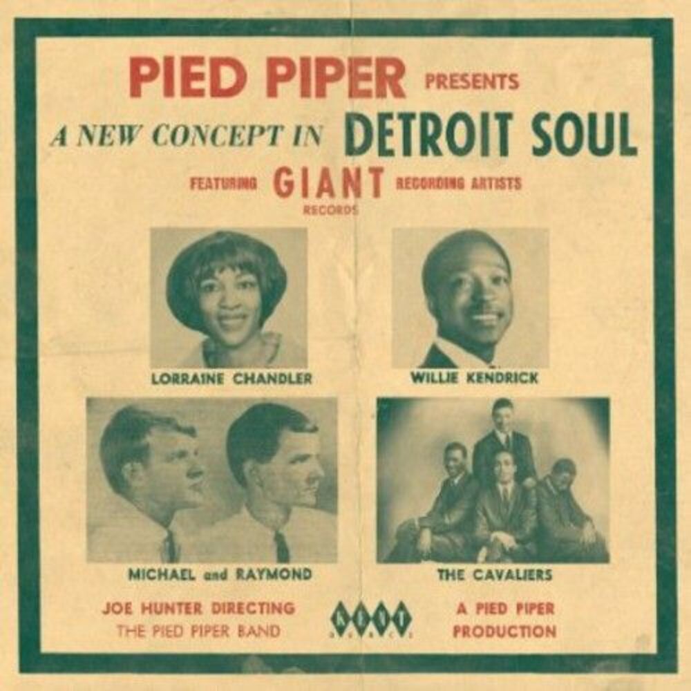 Various Artists - Pied Piper Presents a New Concept in Detroit Sound  COMPACT